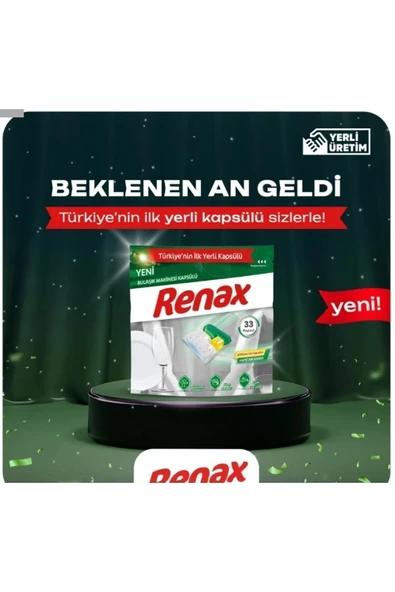 RENAX Bulaşık Makine Kapsülü 44'lü