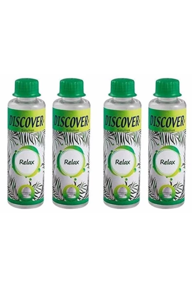 DİSCOVER sihirli küre hava temizleyici ve kokulandırıcı solüsyonu 4x125 ml relax