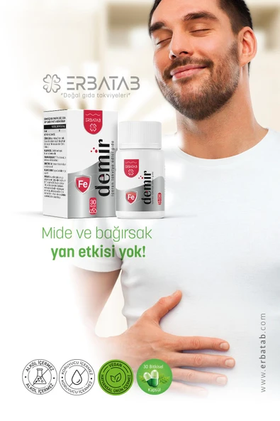 Erbatab Demir 30 Kapsül - 8