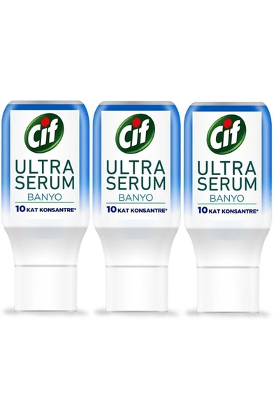 CİF CİF Ultra Serum Banyo 70 ml X 3