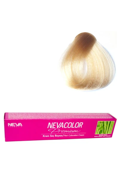 NEVA COLOR Nevacolor Tüp Boya 12.03 Yoğun Altın Süper Açıcı X 3 Adet Sıvı Oksidan 3 Adet