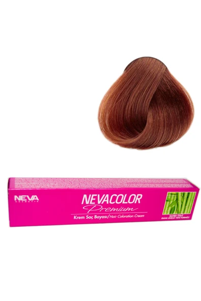 NEVA COLOR Nevacolor Tüp Boya 7.07 Gizemli Kahve X 3 Adet Sıvı Oksidan 3 Adet