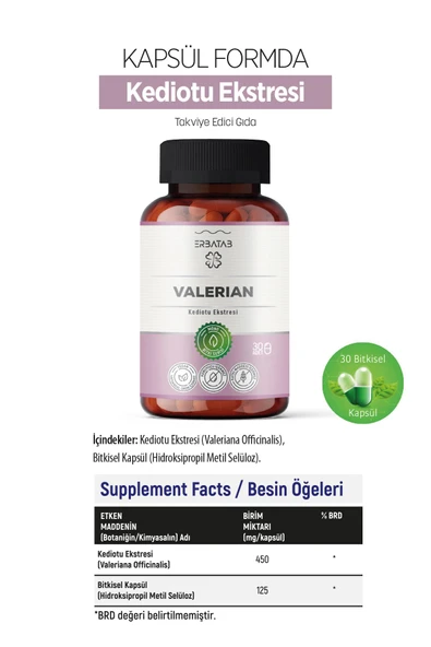 Erbatab Valerian 30 Kapsül - 6