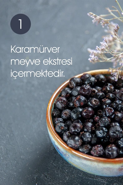 Erbatab Flu-Pro Vitamin C Vitamin D3 Çinko ve Karamürver Ekstresi 10 Stick - 3