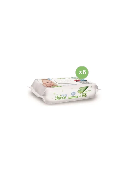 Baby Turco Softcare Vera Islak Bebek Havlusu 90 Yaprak X 6 Adet