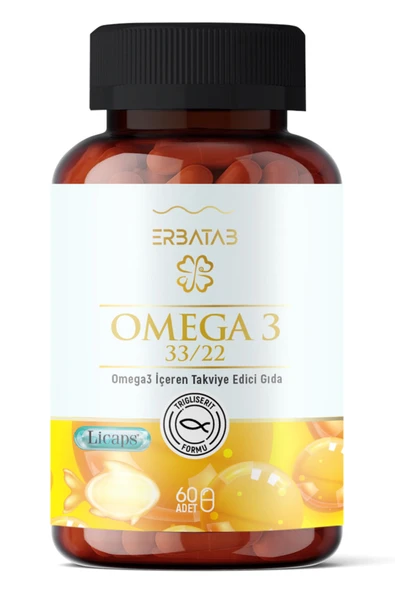 Erbatab Omega 60 Kapsül