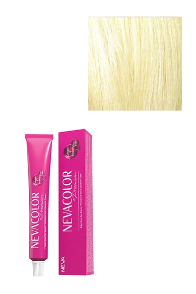 NEVA COLOR Premium Kalıcı Saç Boyası 12.00 - Yoğun Doğal Süper Açıcı