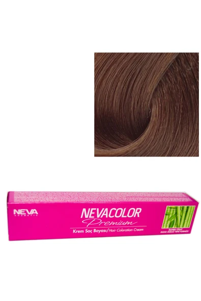 NEVA COLOR Nevacolor Tüp Boya 7.3 Koyu Altın Sarısı X 4 Adet Sıvı Oksidan 4 Adet