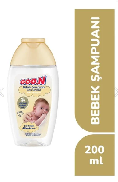 Goo.n Ekstra Hassas Bebek Saç ve Vücut Şampuanı - 200 ML