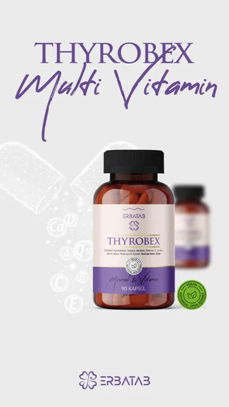Erbatab Thyrobex Multivitamin 60 Kapsül - 7
