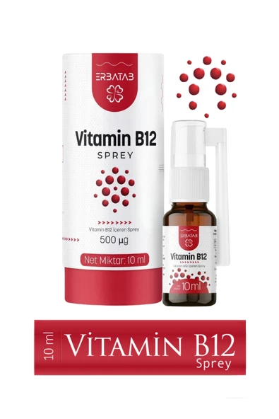 Erbatab Metilkobalamin B12 Sprey 10 ml - 2