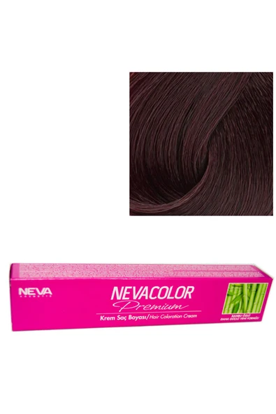 NEVA COLOR Nevacolor Tüp Boya 4.5 Kızıl Kestane X 3 Adet