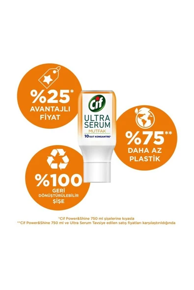 CİF Ultra Serum Mutfak Kapsül 70ML - 5