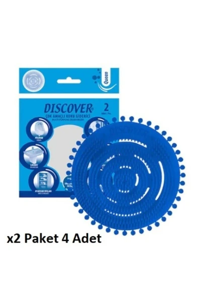 DİSCOVER Dıscover Çok Amaçlı Koku Giderici Queen 2li X2 Paket (toplam 4 Adet)