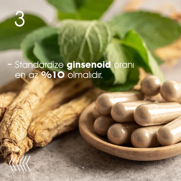 Erbatab Kırmızı Kore Ginsengi Ekstresi 30 Kapsül - 5
