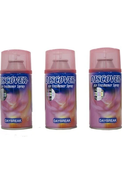 DİSCOVER Dıscover Daybreak Oda Kokusu 320 Ml X 3 Adet Makinaya Uyumlu Sprey
