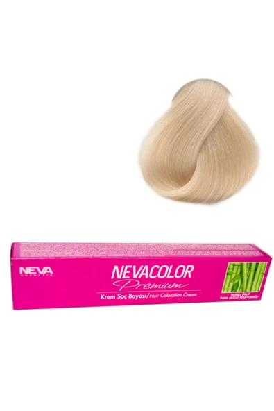 NEVA COLOR Nevacolor Tüp Boya 11 Fildişi X 2 Adet Sıvı Oksidan 2 Adet