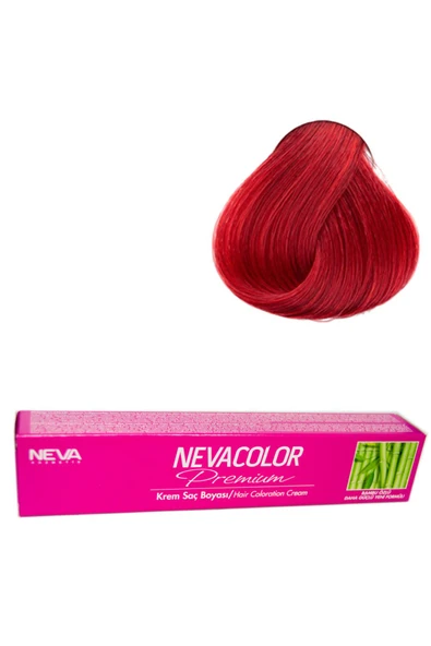 NEVA COLOR Nevacolor Tüp Boya 6.00 Ateş Kızılı X 4 Adet