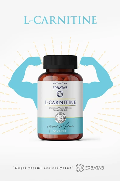 Erbatab L-Karnitin 60 Kapsül - Resim 2