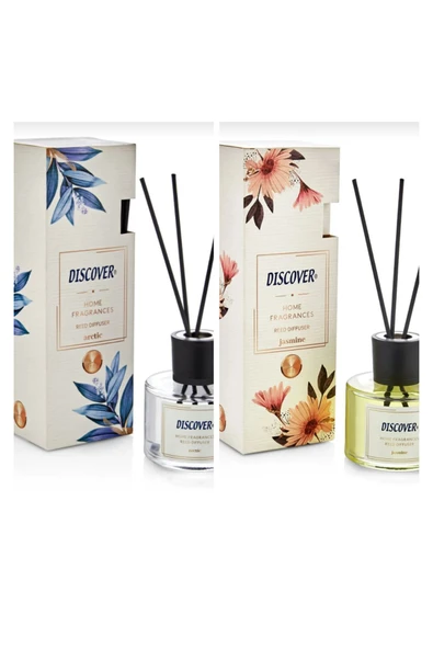 DİSCOVER bambu çubuklu oda kokusu Jasmine arctic 125 ml x2 - 2