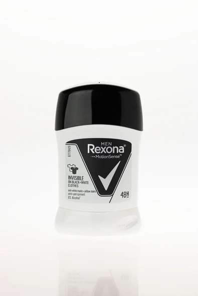 SHEHBA Rexona Erkek Deodorant Stick Invisible On Black + White Clothes