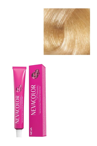 NEVA COLOR Premium Kalıcı Saç Boyası 10.03 - Ekstra Doğal Altın Platin