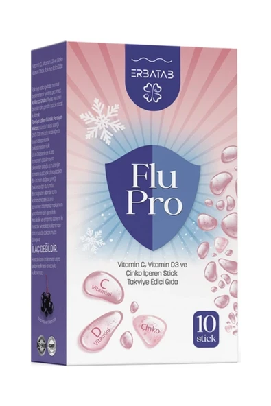 Erbatab Avantaj Paketi 4 (Zerdeçal, Propolis, Flupro Vitamin C) - 4