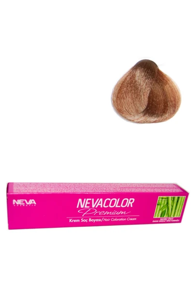 NEVA COLOR Nevacolor Tüp Boya 9.32 Çok Açık Bal Kumral X 4 Adet + Sıvı Oksidan 4 Adet