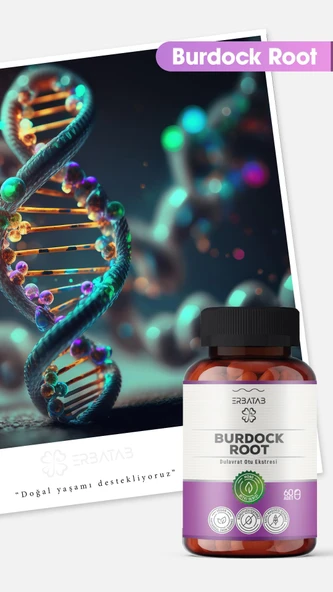Erbatab Burdock Root Dulavrat Otu Ekstresi 60 Kapsül - 4