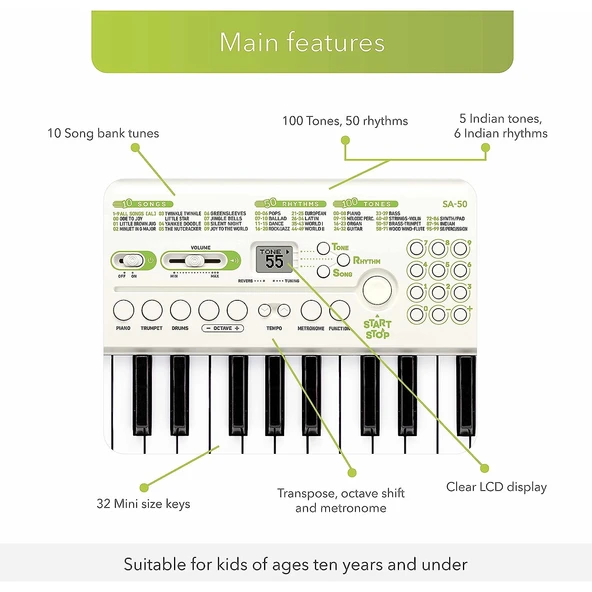 Casio SA-50 32 Tuşlu Org