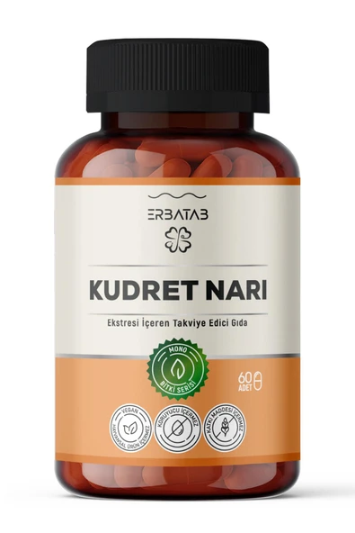 Erbatab Kudret Narı Ekstresi 60 Kapsül