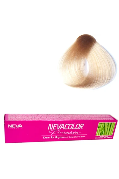 NEVA COLOR Nevacolor Tüp Boya 12.00 Yoğun Doğal Süper Açıcı X 3 Adet + Sıvı Oksidan 3 Adet