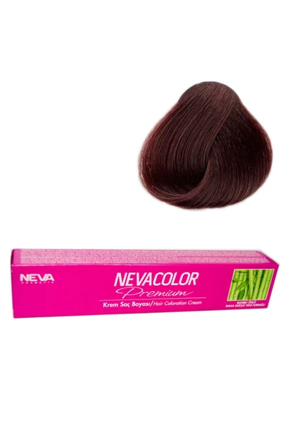 NEVA COLOR Nevacolor Tüp Boya 4 Kahve X 3 Adet + Sıvı Oksidan 3 Adet