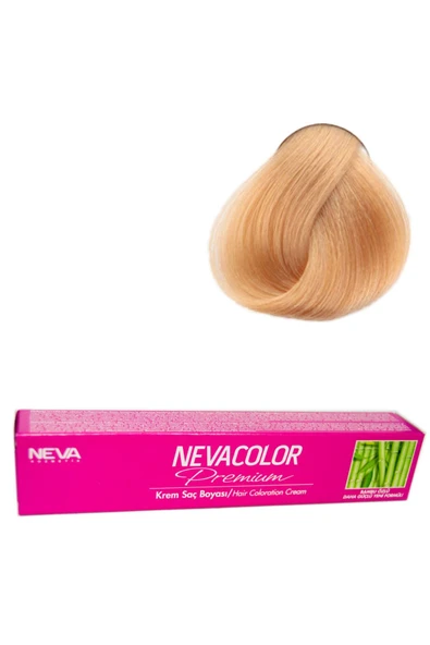 NEVA COLOR Nevacolor Tüp Boya 10.01 Ekstra Doğal Küllü Platin X 2 Adet + Sıvı Oksidan 2 Adet