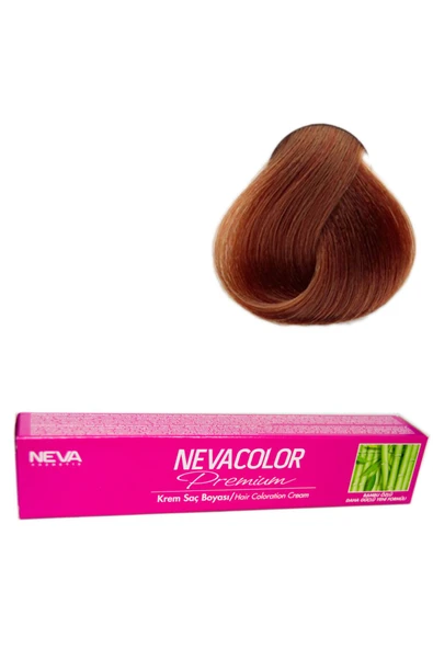 NEVA COLOR Nevacolor Tüp Boya 7 Kumral X 4 Adet Sıvı Oksidan 4 Adet