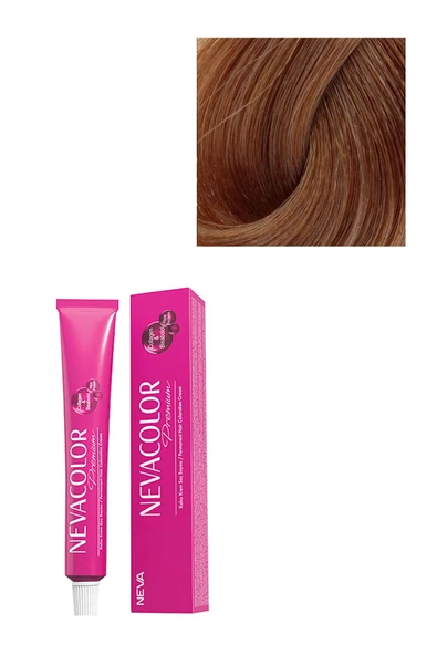 NEVA COLOR Premium Kalıcı Saç Boyası 8.1 - Küllü Açık Kumral