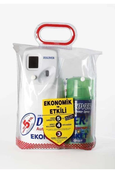 DİSCOVER Otomatik Sprey Püskürtücü Uzun + Sprey