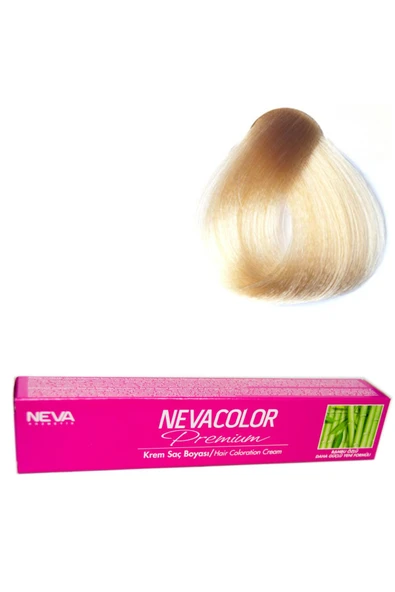 NEVA COLOR Nevacolor Tüp Boya 12.03 Yoğun Altın Süper Açıcı X 4 Adet + Sıvı Oksidan 4 Adet