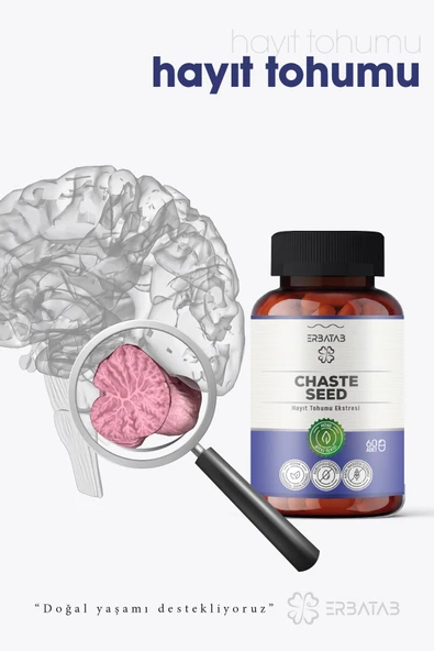 Erbatab Chaste Seed Hayıt Ekstresi 60 Kapsül - Resim 4