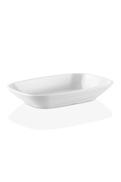 GastroPlast  24 Adet 34 Cm Oval Kayık Tabak ( Kırılmaz,sararmaz,ömürlük,polikarbon)