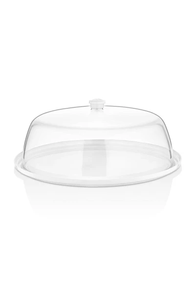 GastroPlast  Gf-14 Fanus Ve Gft-14 Tesi 2li Set ( Tepsi 35 Cm Daire , Fanus Yukekliği 20 Cm ).. ürün görseli