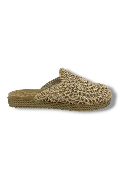 İnox 9985-25 Örgülü Anatomik Sabo Kadın Terlik - Resim 8