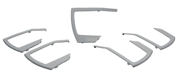 Jant Kapağı Çıtası Beyaz (5 Adet) - 3