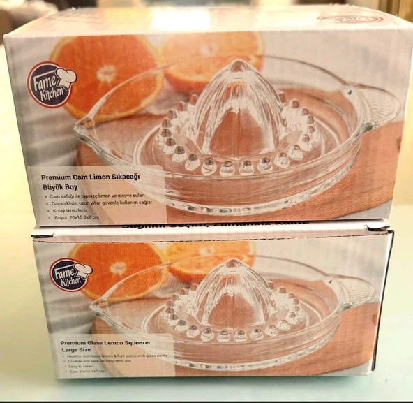 Fame Kitchen UN605 Premium Büyük Boy Limon Sıkacağı - 5