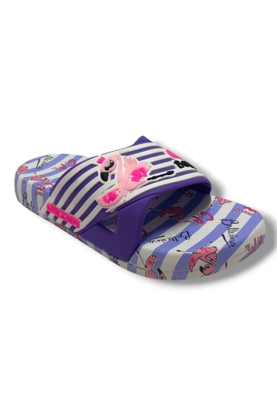 Gezer 16361-25 Girl Ballerina Suya Danıklı Kız Çocuk Terlik 31-35