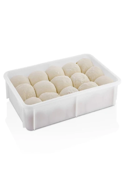 GastroPlast  Pizza Hamur Teknesi 600x400x75 Mm Polipropilen ( 1 Adet Gönderilir. ) ürün görseli