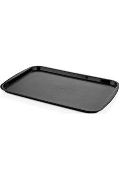 GastroPlast  Servis Tepsisi Kırılmaz 27*36cm Siyah - 2