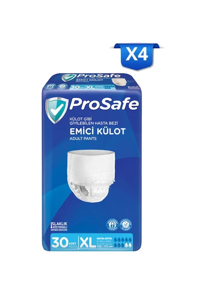 Prosafe Yetişkin Emici Külot Xlarge 120 adet