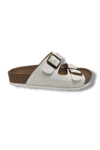 Mulex 1256-25 Mantar Taban Çift Bant Kadın Terlik - Resim 2