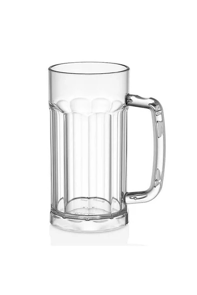 GastroPlast  580 ml Kırılmaz Polikarbon Plastik Bira Bardağı ( Dikkat : Cam Değildir. )
